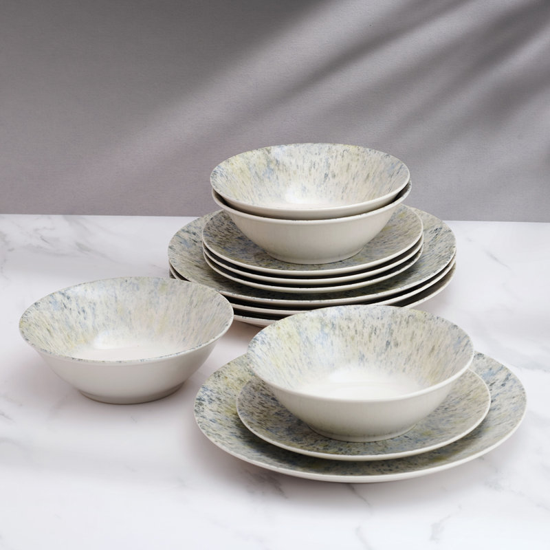Warren 12-Pc Dinnerware Set, Service For 4