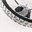 50cm Dimmable Crystal Ceiling Fan with LED Light and Remote Control and APP-1743438266