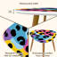 Ensemble de 2 tables basses gigognes Triangle