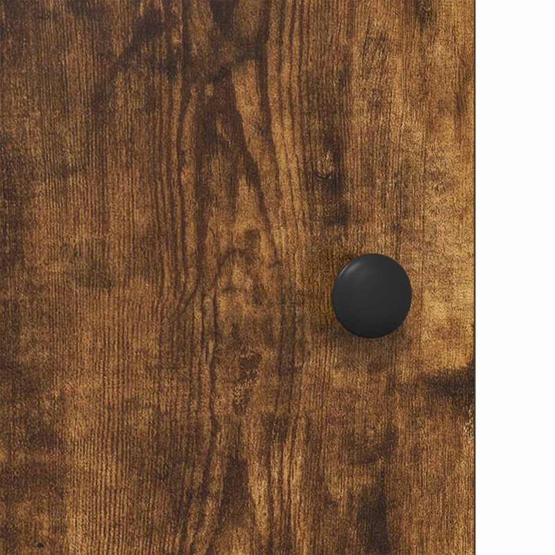 Bedside Table, Smoked Oak