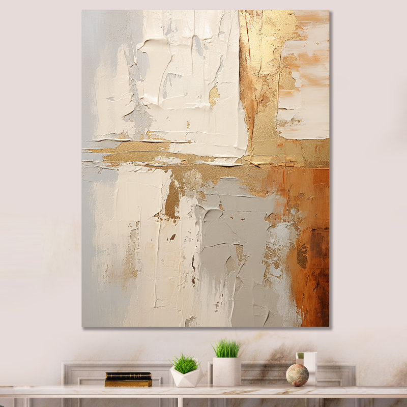 Minimalisme moderne, sérénité scandinave, art IV, H 40 po x l 30 po x P 1,5 po, Toile tendue
