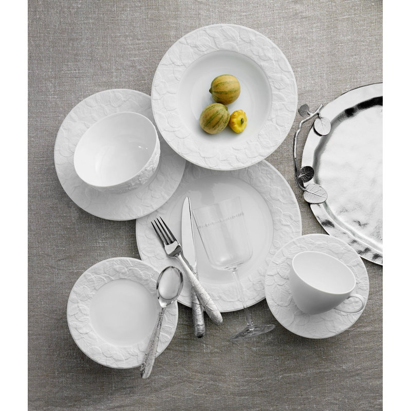 Forest Leaf Dinnerware Cup & Saucer