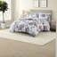 Ensembles de literie pour grand lit confortables, style floral moderne en polyester