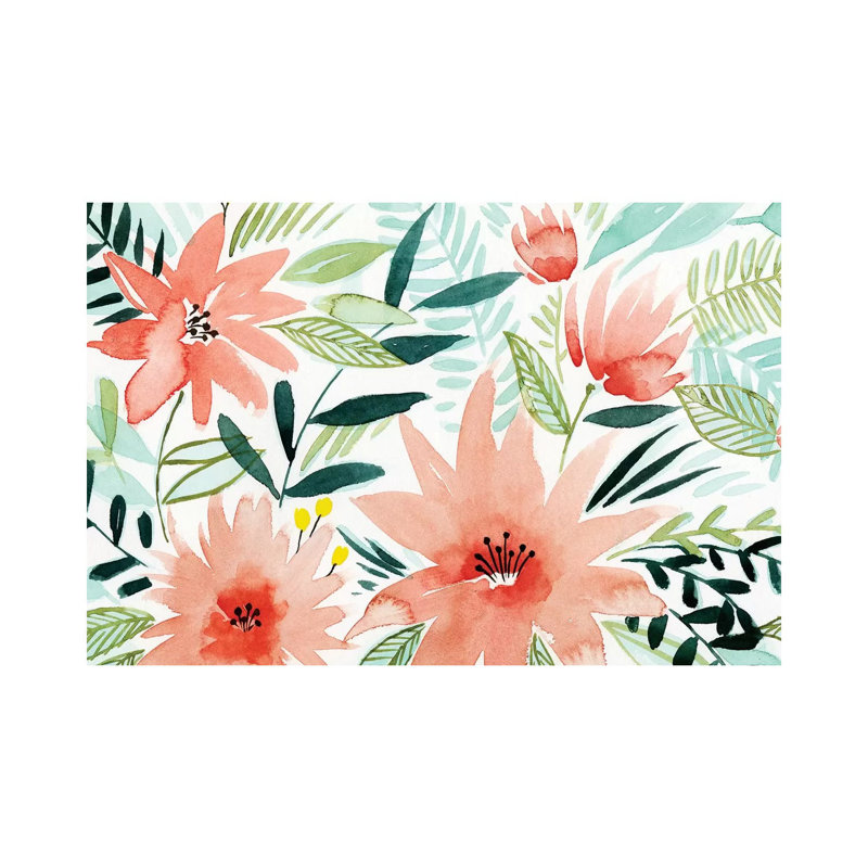 Tropical Drift II - Wrapped Canvas Painting, 20.32cm H x 30.48cm W x 1.91cm D