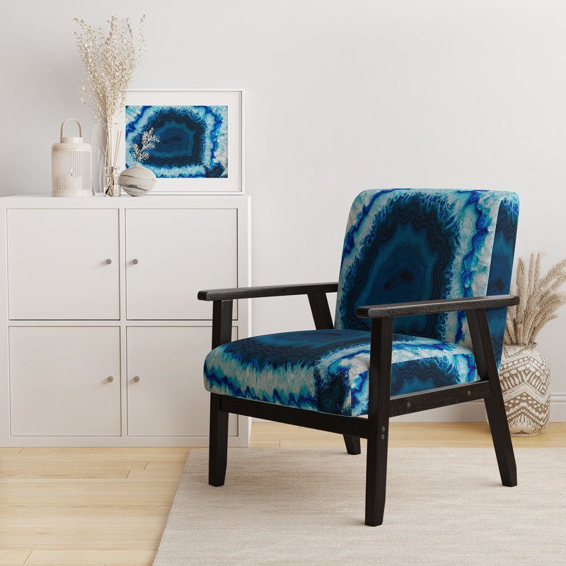 Fauteuil rembourré Mid-Century