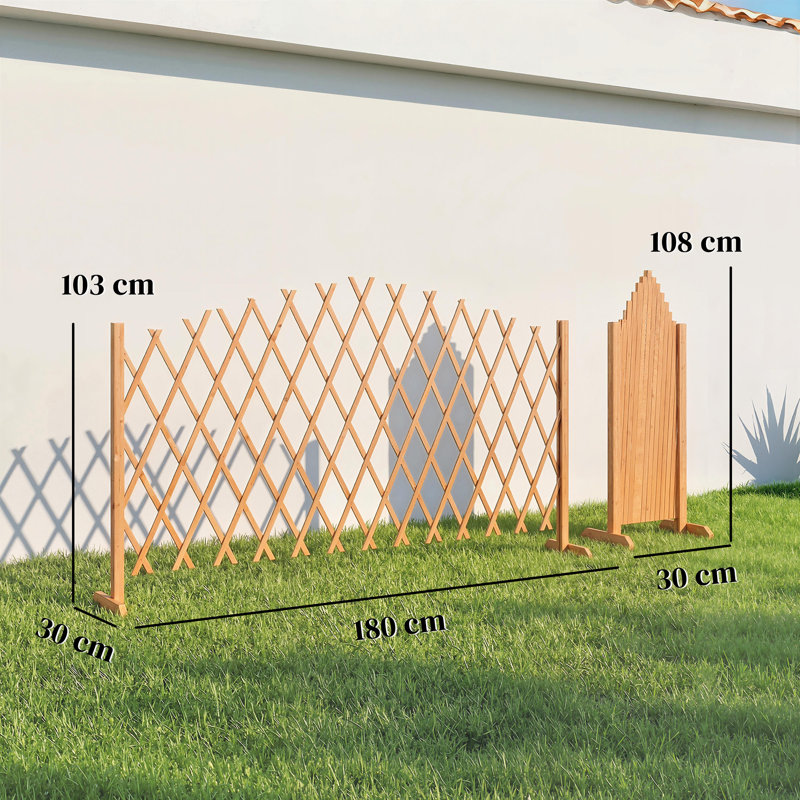 Outsunny Panel Accessory, Brown