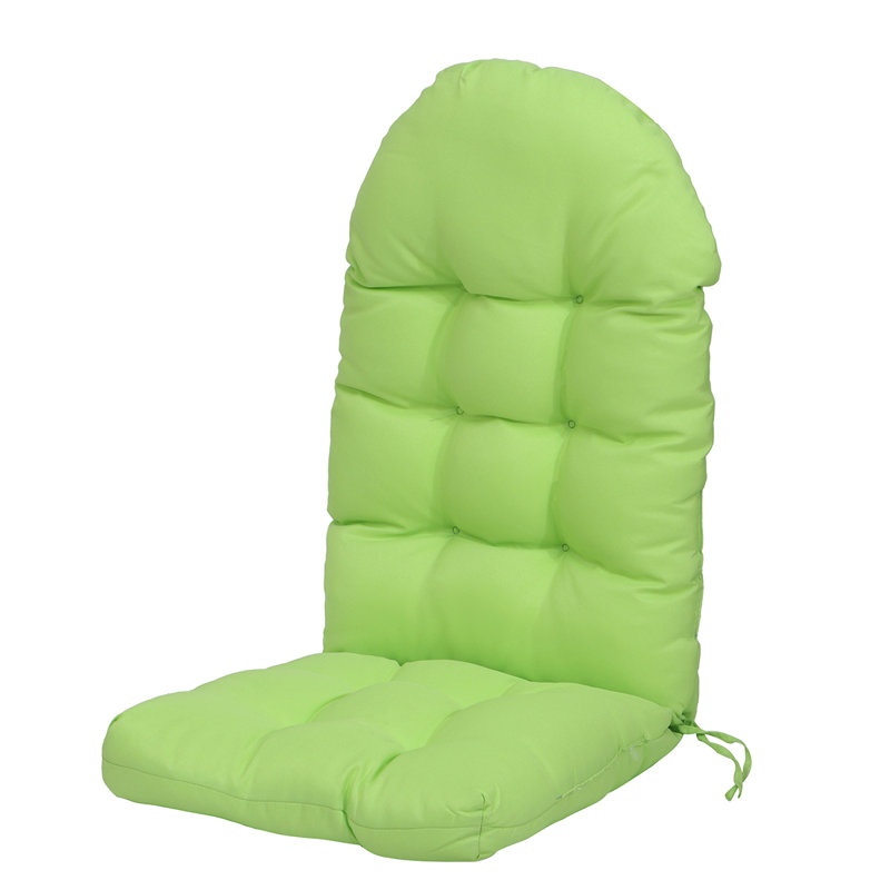 Outdoor 4'' Adirondack Chair Seat / Back Cushion, Light Green