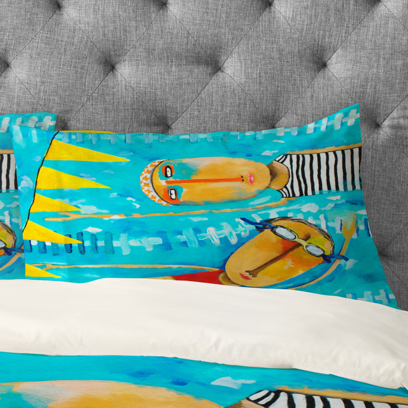 Swimming is Hard Pillowcase, Standard