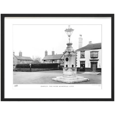 Dawley, The Webb Memorial C1955 by Francis Frith - Single Picture Frame Print