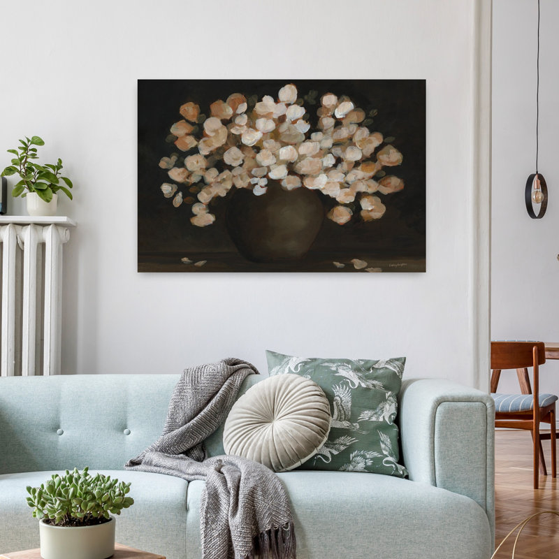 Art floral floral d'automne contemporain, H 36 po x l 24 po