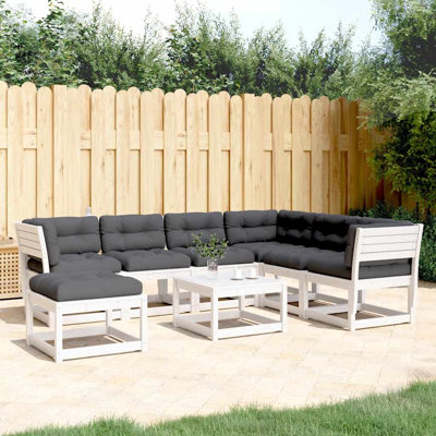273cm Wide Patio Sofa