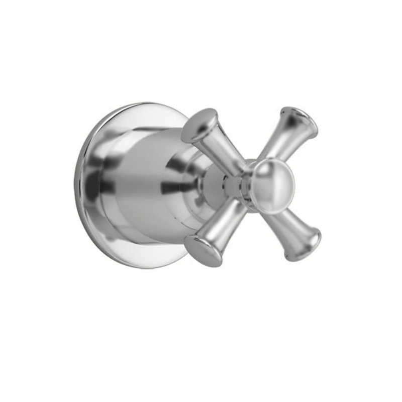 Robinet de douche à contrôle de volume à déviation Portsmouth, Nickel satiné