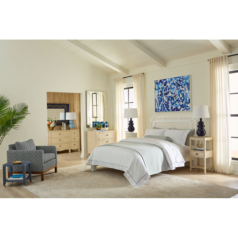 Sara 3-Drawer End Table, Sailcloth Sheen