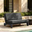 Chaise longue d'extérieur en bois de teck Polett-902355829-913584690