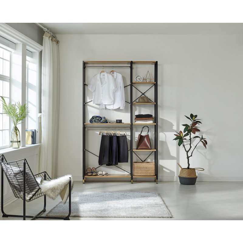 Ackeron 127.5cm Closet System (Can Be Cut To Fit)
