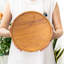 Plat à pizza en bois massif Rainforest Bowls-71082251