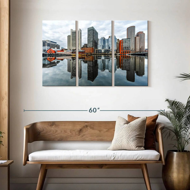 Nicci Boston Harbor View, 28" H x 45" W