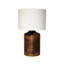 Lampe de table en bois massif Millerville