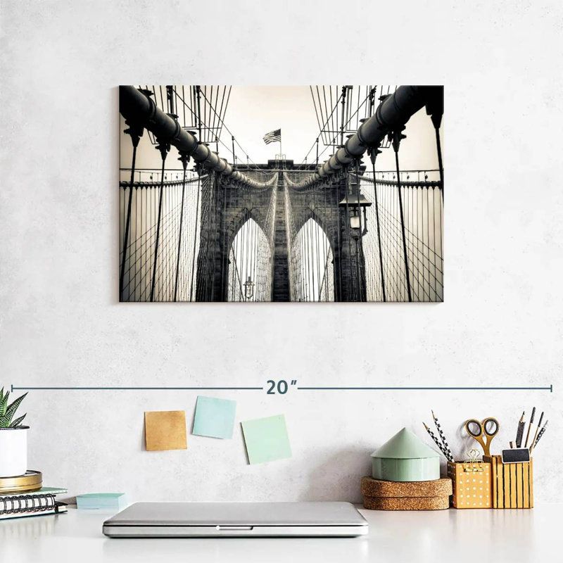 Lilie Brooklyn Bridge Arches, 8" H x 12" W