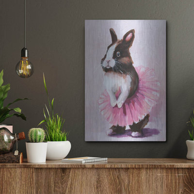 «Blossom Ballerina» par Lucia Stewart, art mural en métal