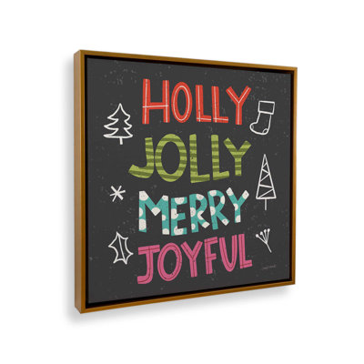 «Holiday Wishes II» par Cheryl Warrick, reproduction d'art sur toile