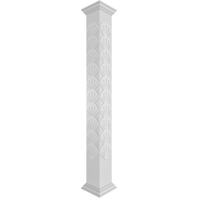 Craftsman Classic Bondi Square Non-Tapered with Crown Capital & Crown Base Fretwork Column