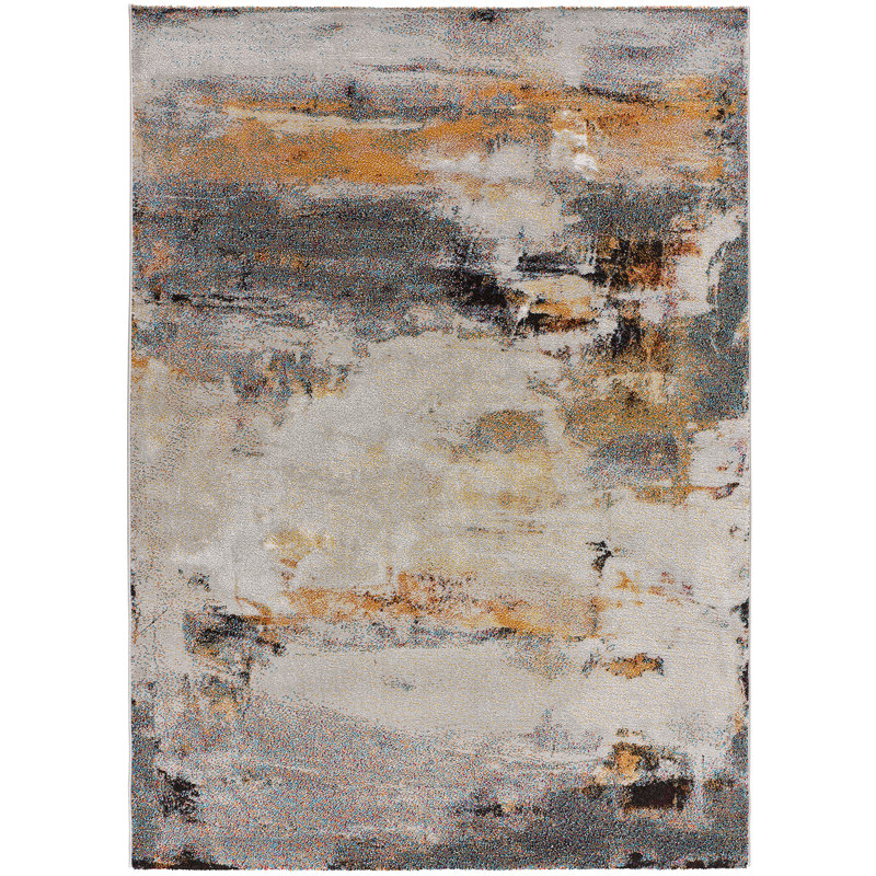 Adrijana Rectangle Abstract Area Rug, Rectangle 133 x 190cm
