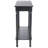 Elegant Hemenway 28'' Console Table – Neutral Finish, Turned Legs & Functional Lower Storage Shelf-353839706