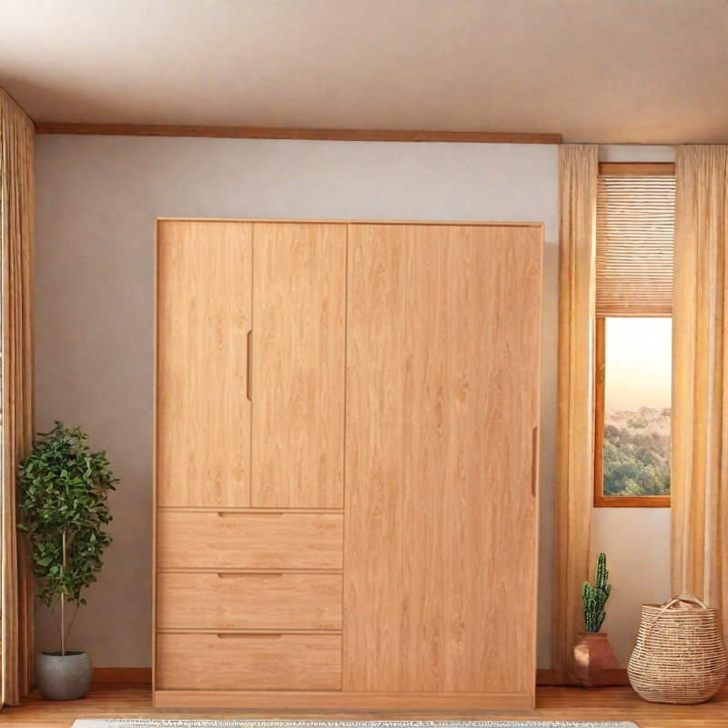 Modern Simple Wardrobe, H 83 po x l 47 po x P 24 po
