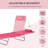 Outsunny Folding Chaise Lounge Chair-655454577