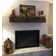 Midwood Rustic XL Fireplace Shelf Mantel