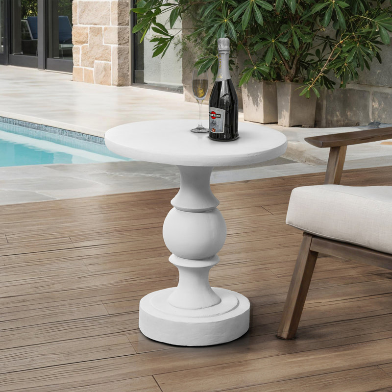 Table de bout Modern, Blanc