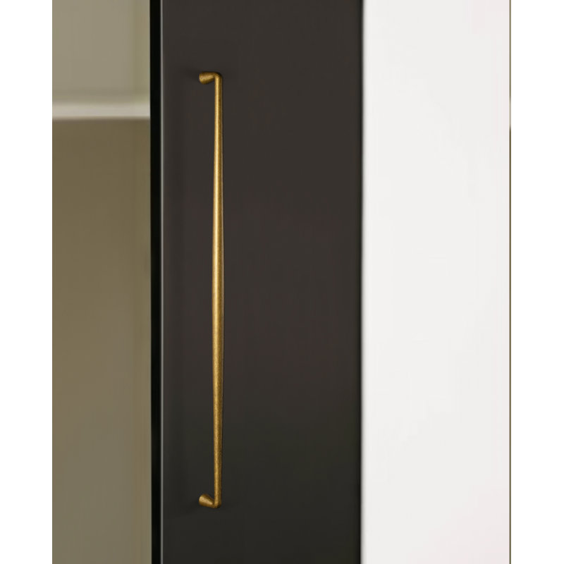 Poignée de meuble 3 po, Laiton antique, 3 3/4"