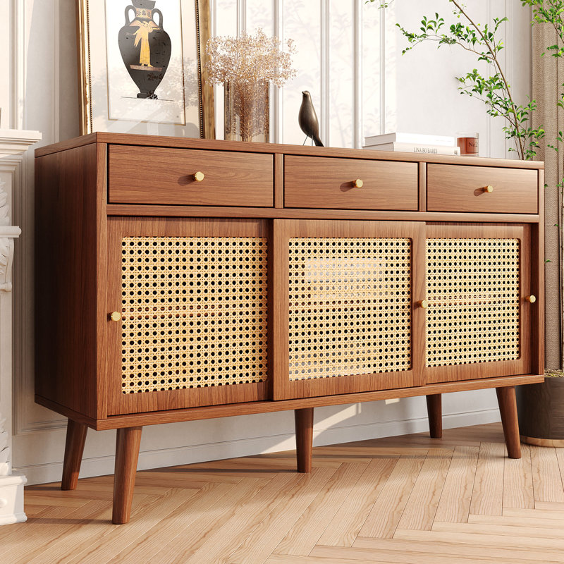 Ammie 3 - Drawer Rectangle Accent Chest, Brown