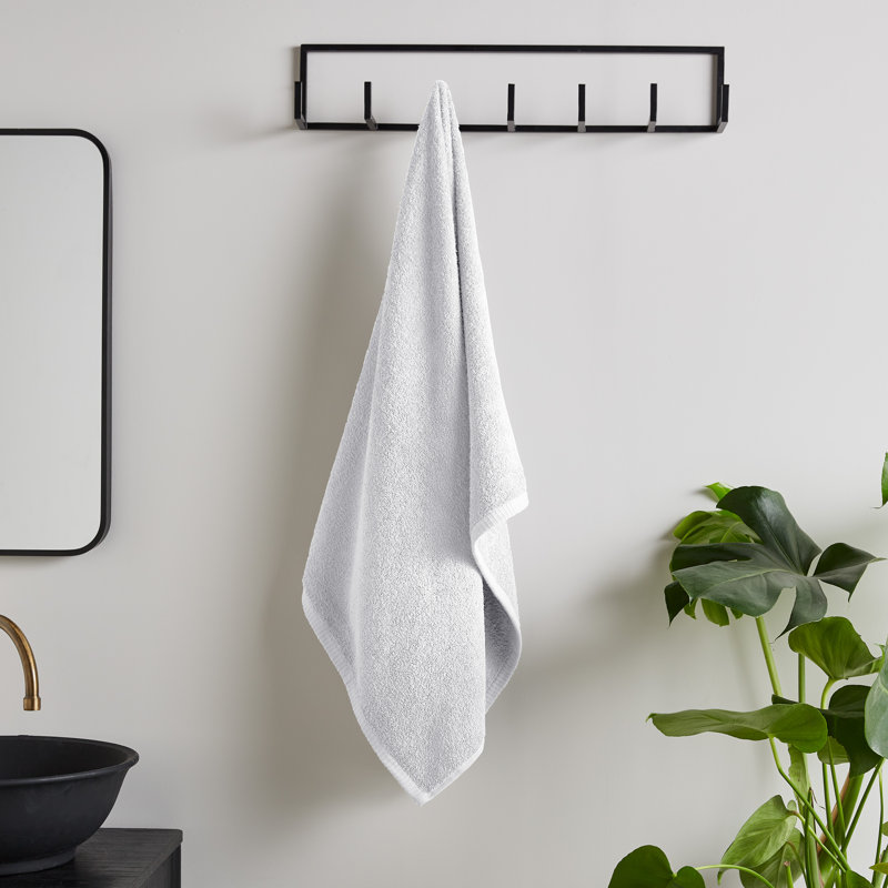 Quick Dry Cotton Bath Sheet, White