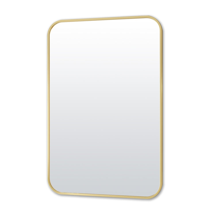 Odean Rectangle Metal Large Wall Mirror