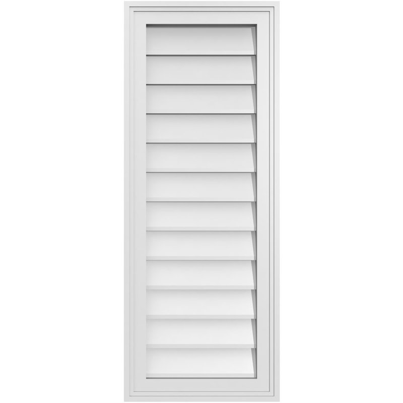 Cadre en brique, brun clair apprêté, H 36 po x l 14 po x P 1,5 po