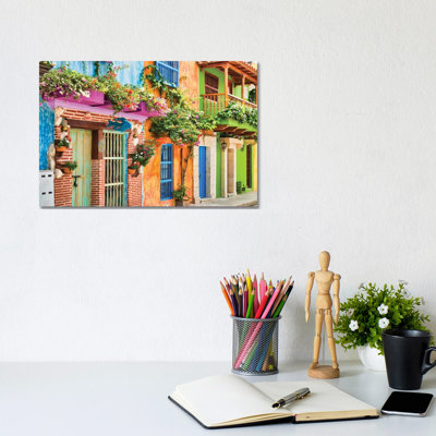 Cartagena Colours by Mark Paulda - Print on Canvas