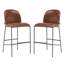 Ensemble de 2 tabourets de bar Galen