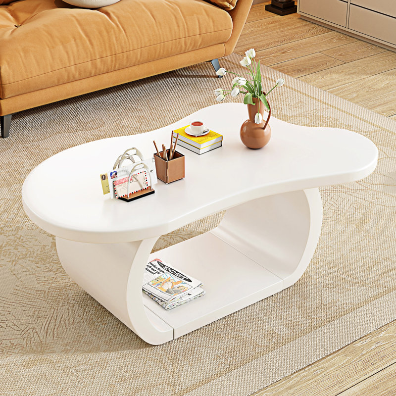 Table basse Cloud, Blanc
