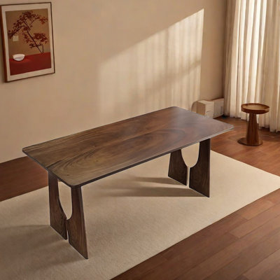 Walnut Solid Wood Dining Table