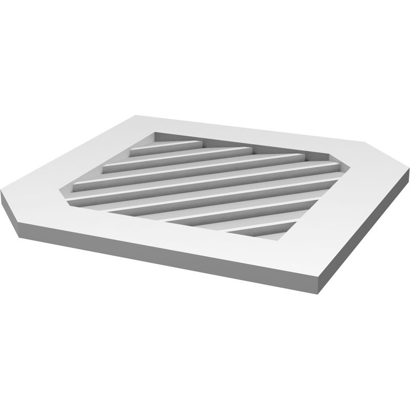 Pente verticale verticale en uréthane Signature, H 32 po x l 26 po x P 1 po