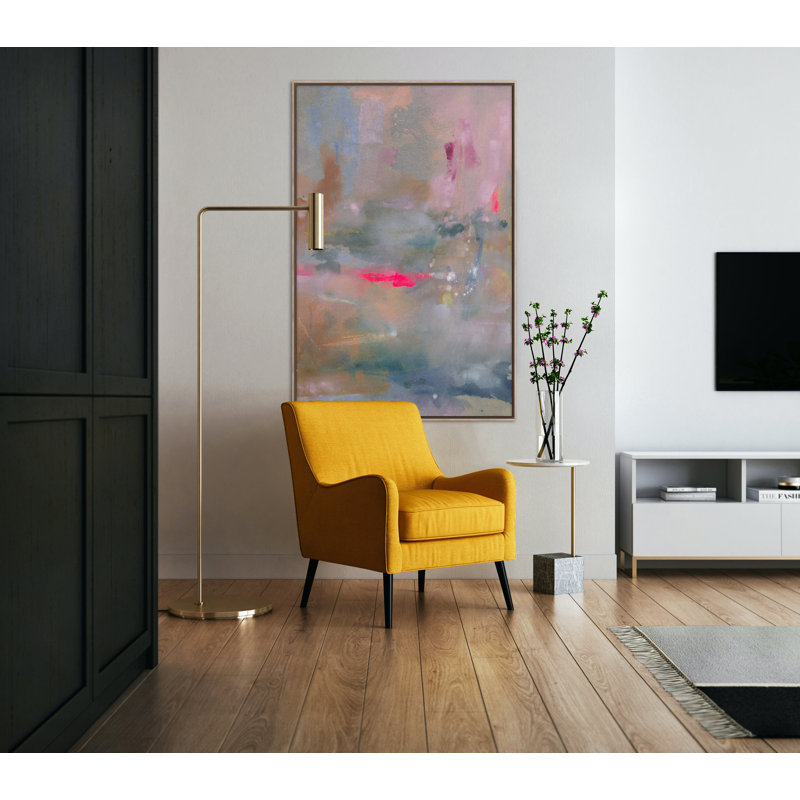 If You Saw You, The Way I See You Print by Allison Rohland, 30" H x 20" W x 2.63" D, White Framed