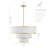 Aasim 5-Light Dimmable Tiered Drum Chandelier-1059911274