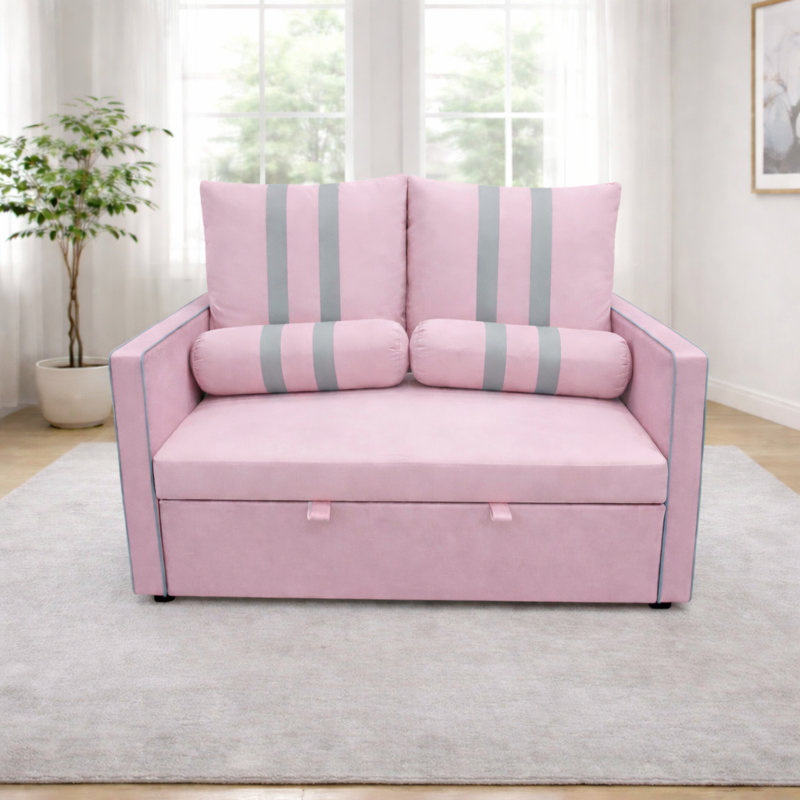 Sectionals, Fabric - Pink