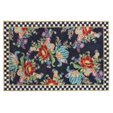 Flower Market Washable Rug