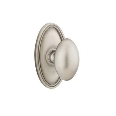 Double Dummy Egg Knob with Oval Rose