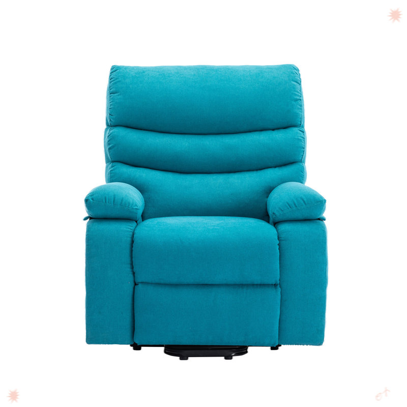 Fauteuil inclinable électrique, Chenille bleu