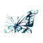 Impression papillon V - imprimé-52522184-52522185-52522189