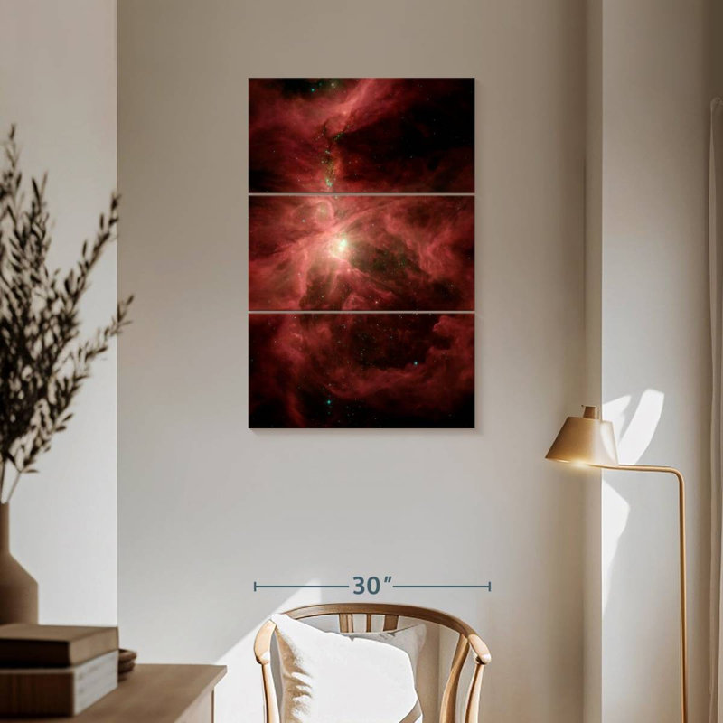 Oberle Orion Nebula, 57" H x 36" W